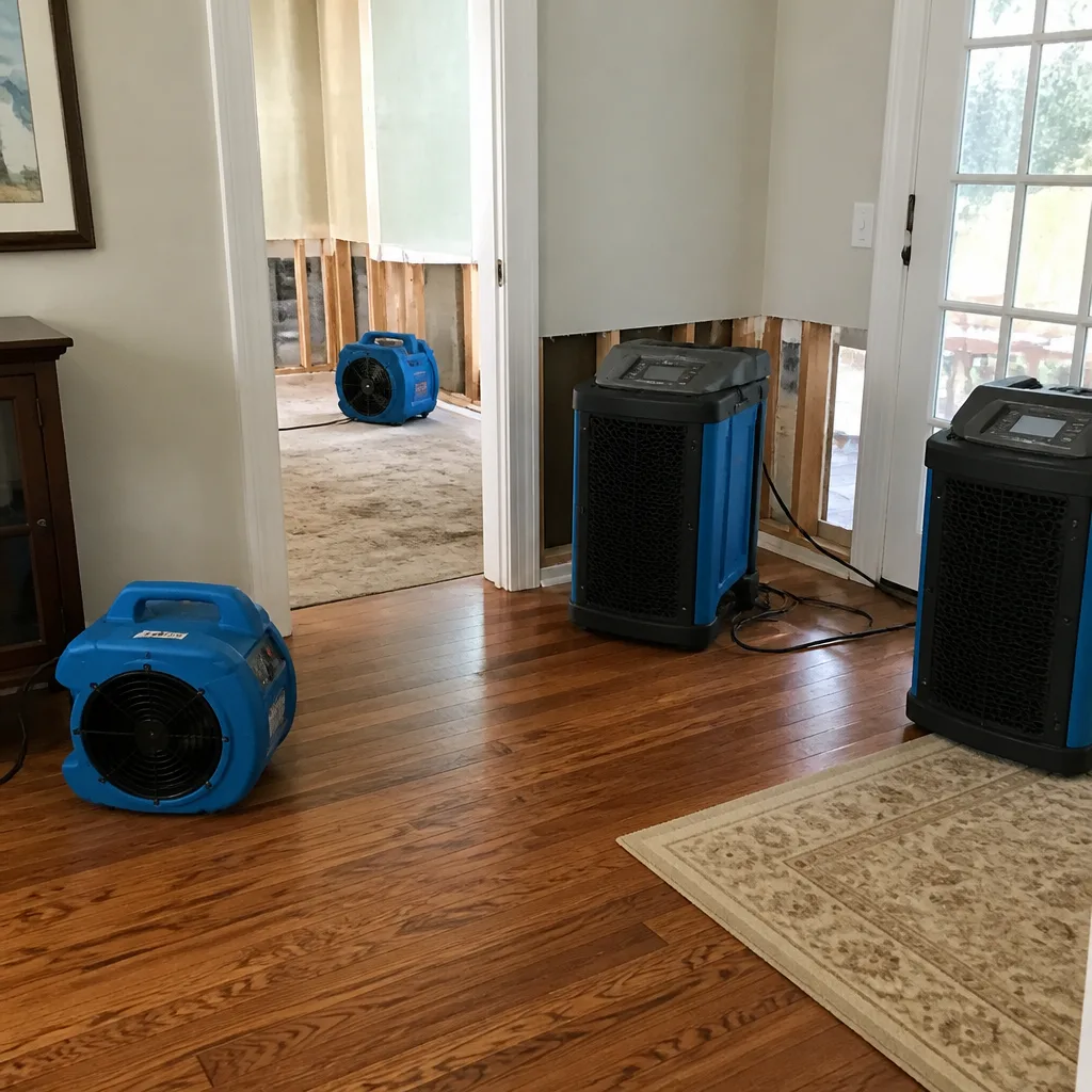 Water damage drying